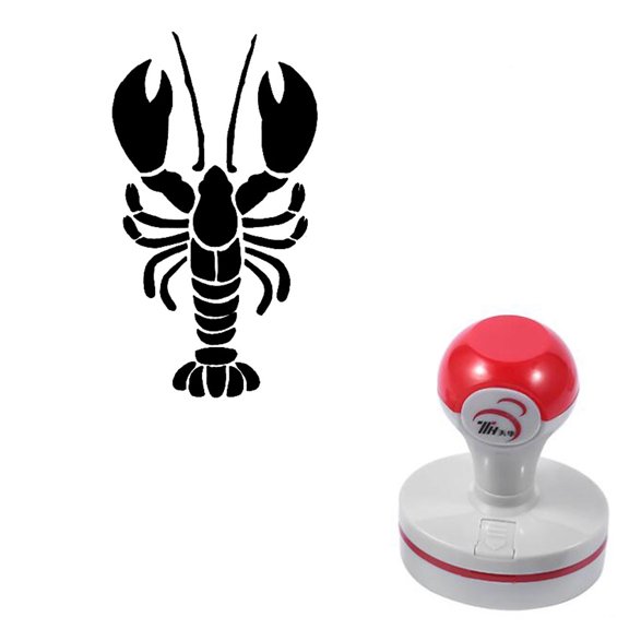 Lobster Self-Inking Photosensitive Planner Scrapbooking Stamps