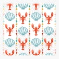 thumbnail image 1 of Lobster Shell Watercolour Pattern Sticker, 1 of 4