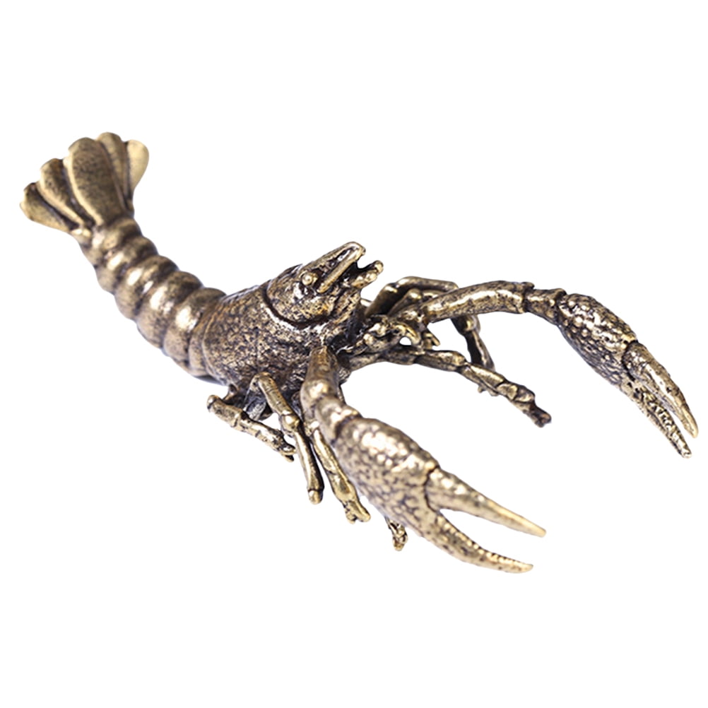 Lobster Statue House Decorations for Home Copper Lobstershape Statues