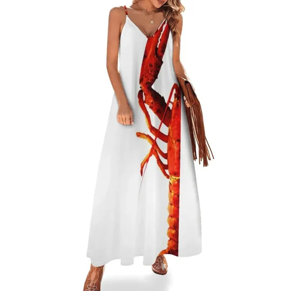 Lobster - The Left Side Sleeveless Dress party dress women elegant luxury evening dress