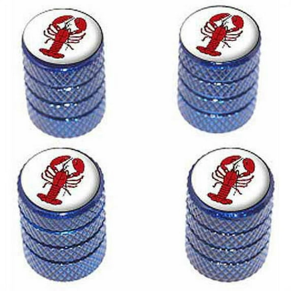 Lobster Tire Rim Wheel Aluminum Valve Stem Caps, Multiple Colors