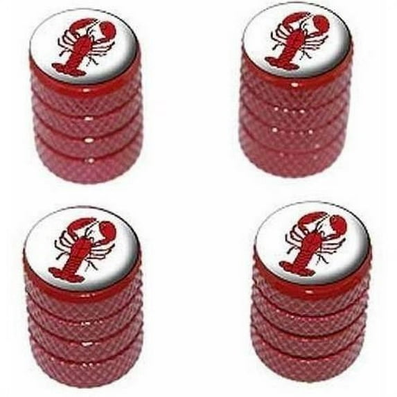 Lobster Tire Rim Wheel Aluminum Valve Stem Caps, Multiple Colors