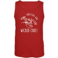 thumbnail image 1 of Lobsters are Wicked Cool Mens Tank Top Red MD, 1 of 1