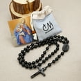 thumbnail image 1 of Lobular Purple Blackwood Rosary Classic Rope, 1 of 2