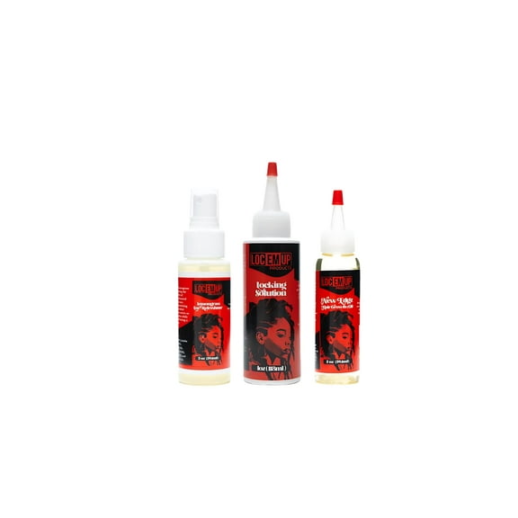 Loc Em Up Hair Home Maintenance Kit