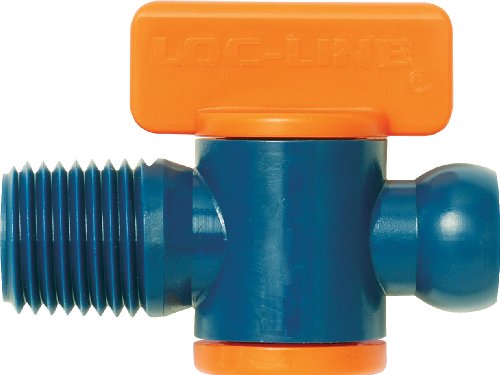 Buse Droite Loc-Line Pour Tuyau De Refroidissement | ID 1/4", Acétal Copolymère | Résiste Aux Solvants, Huiles