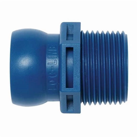 Loc-Line BSPT Connector,3/4In,PK4 61509