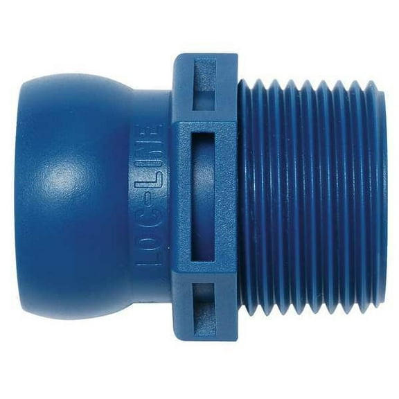 Loc-Line BSPT Connector,3/4In,PK4 61509