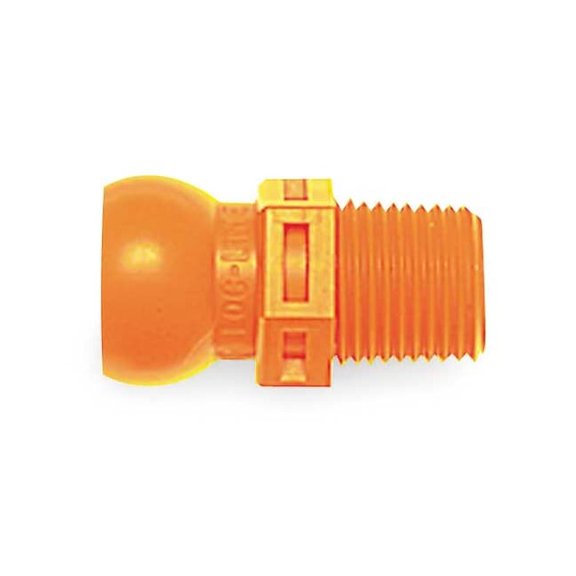 Loc-Line Connector,3/8 In,Pk4 51804