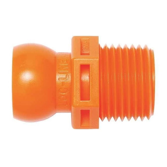 Loc-Line Male NPT Connector,1/2In,PK50 59865