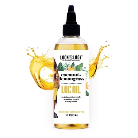 Loc Moisturizer; Loc Oil Spray For Dreadlocks With Coconut Lemongrass by Lockology