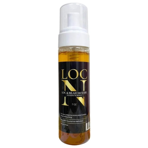 Loc N Loc Braid Mousse - Maximum Hold - 7 oz