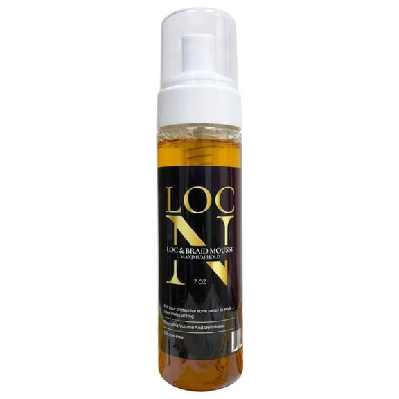 Loc N Loc Braid Mousse - Maximum Hold - 7 oz