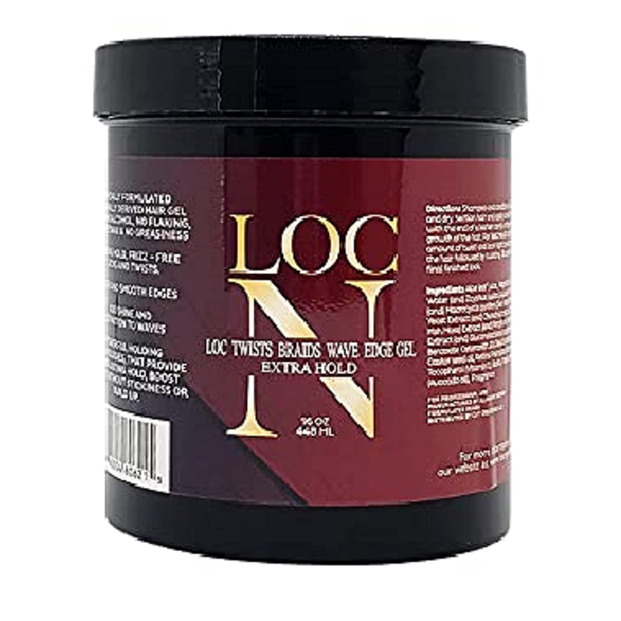 Loc N Twist Braids Wave Edge Gel Lemon Grass 16 oz - Walmart.com