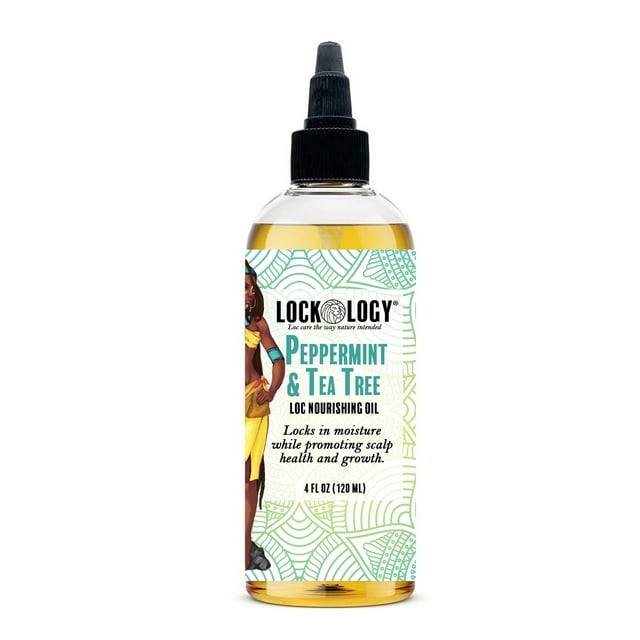 Loc Oil for Dreadlocks; Peppermint Tea Tree Loc Moisturizing Oil Spray by Lockology