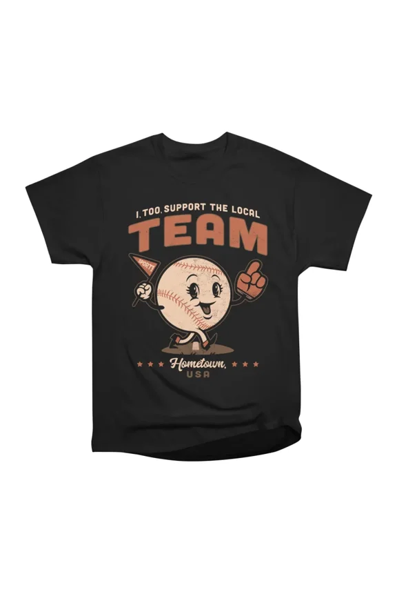 Local Baseball Fan T-Shirt Tee Gift For Him Merch For Her Apparel For Friend
