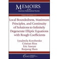 thumbnail image 1 of Pre-Owned Local Boundedness, Maximum Principles, and Continuity of Solutions to Infinitely Degenerate Elliptic Equations With Rough Coefficients (Memoirs of th... (Paperback) 1470444011 9781470444013, 1 of 1