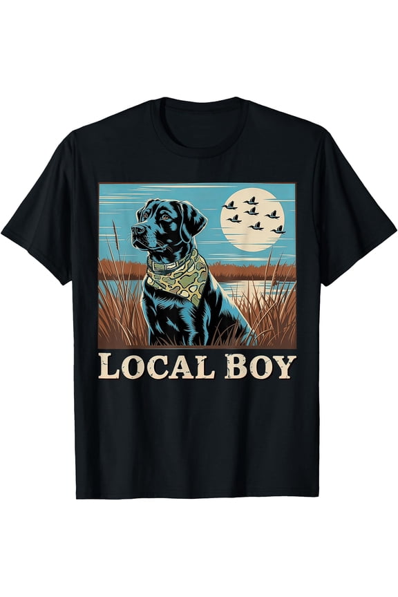 Local Boy Black T-Shirt, Birthday Gift