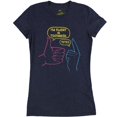 thumbnail image 1 of Local Celebrity Womens I'm Fluent In Textanese Graphic T-Shirt, Blue, Medium, 1 of 2