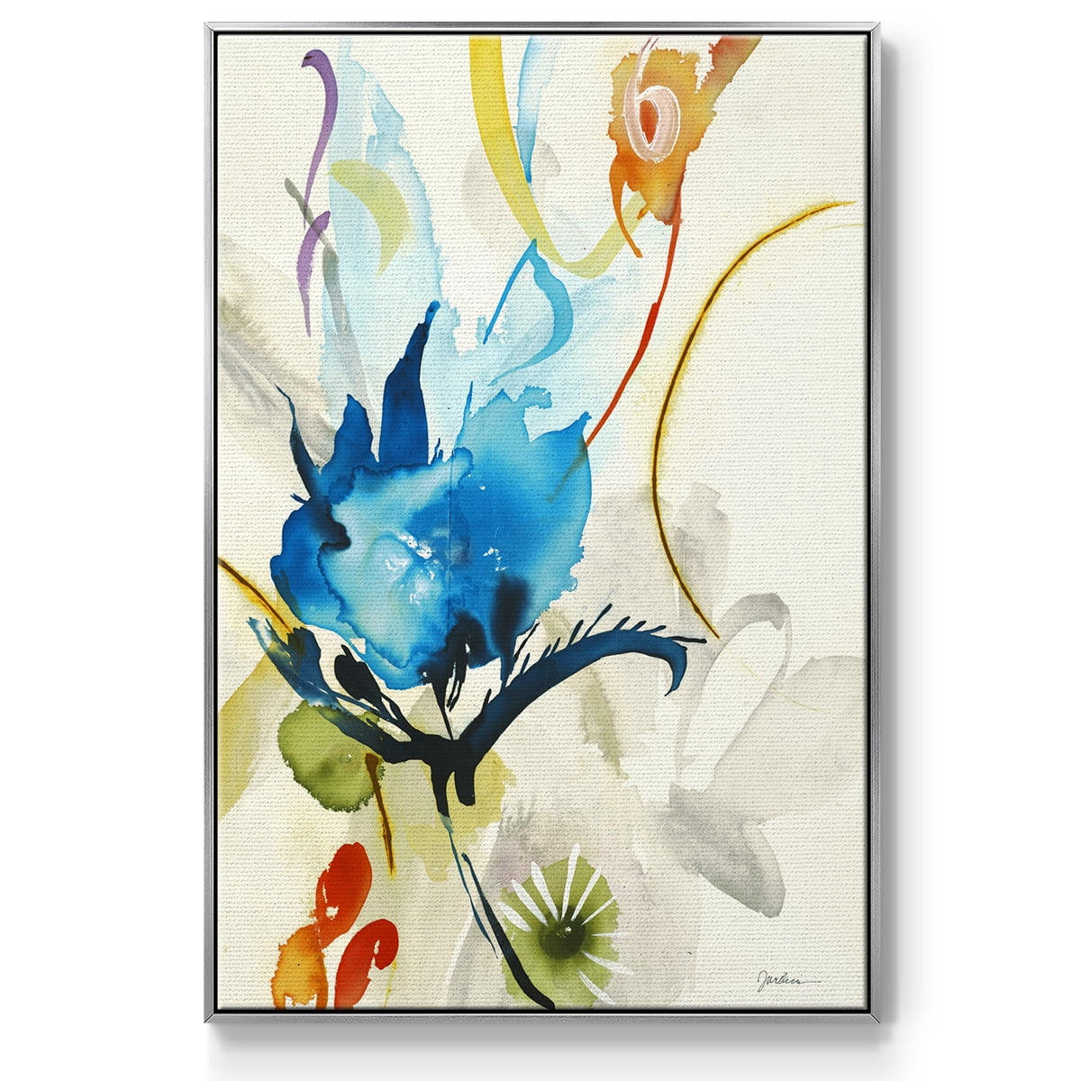 Local Color I Framed Premium Gallery Wrapped Canvas - Ready to Hang