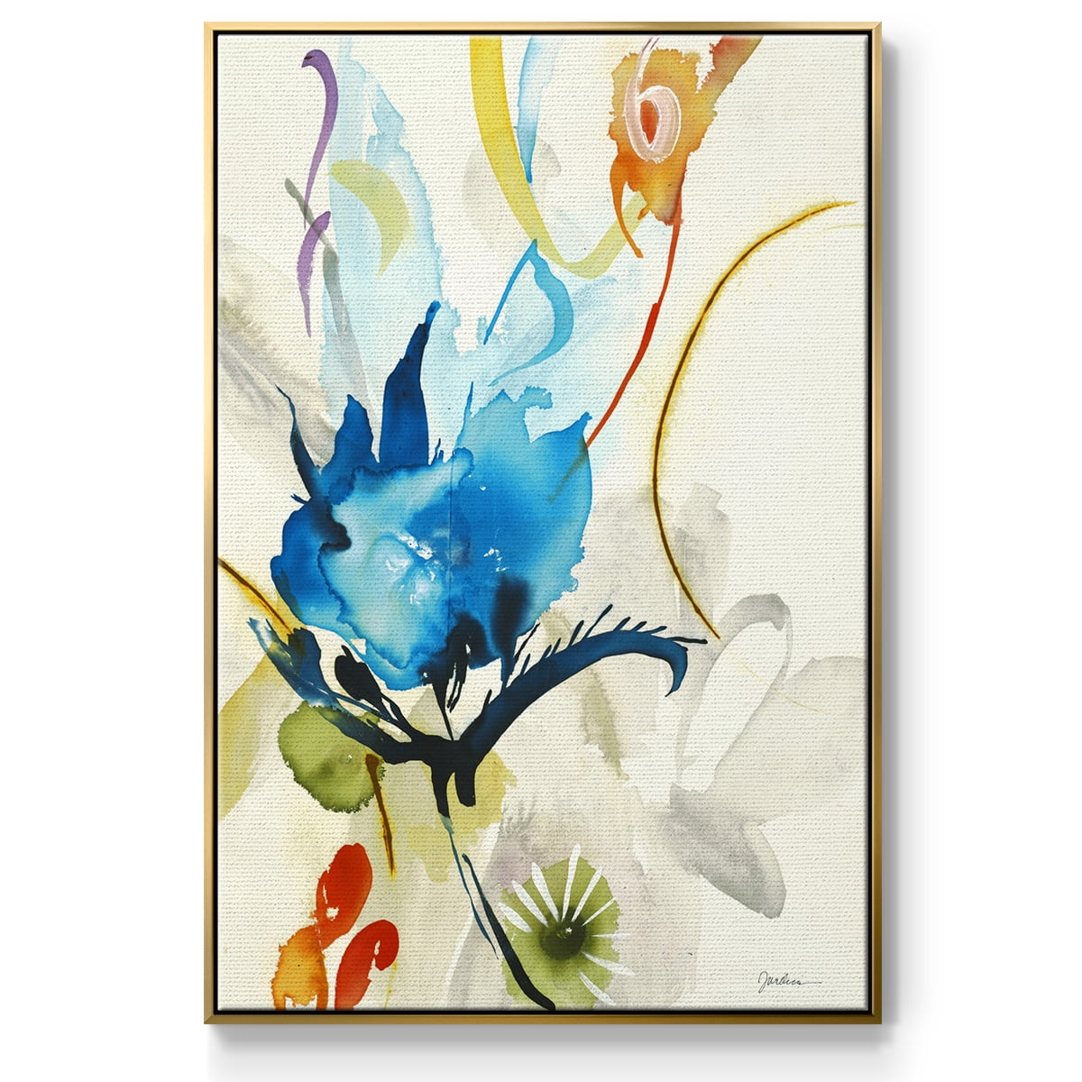 Local Color I Framed Premium Gallery Wrapped Canvas - Ready to Hang