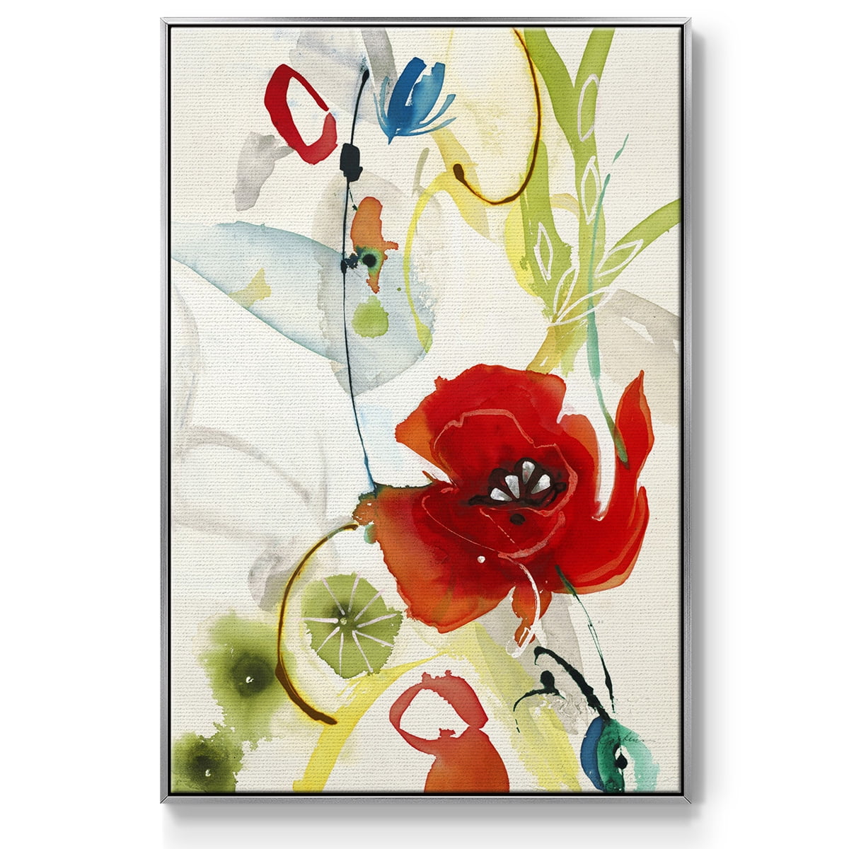 Local Color II Framed Premium Gallery Wrapped Canvas - Ready to Hang