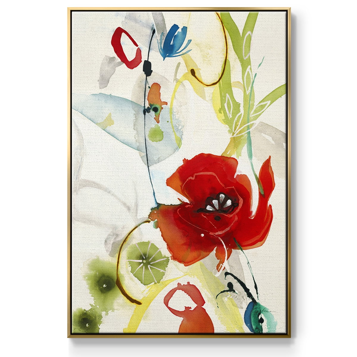 Local Color II Framed Premium Gallery Wrapped Canvas - Ready to Hang