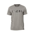 thumbnail image 1 of Local Hawaii State Men's Modern Fit Fun Casual T-Shirt Printed Graphic Tee Military Grey Small, 1 of 3