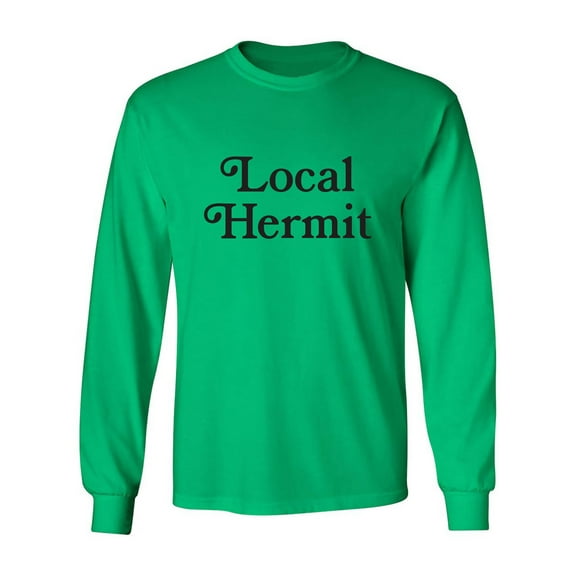 Local Hermit Adult Long Sleeve T-shirt
