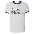 thumbnail image 1 of Local Hermit Adult Short Sleeve Ringer T-shirt, 1 of 3