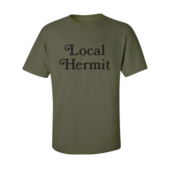 Local Hermit Adult Short Sleeve T-shirt