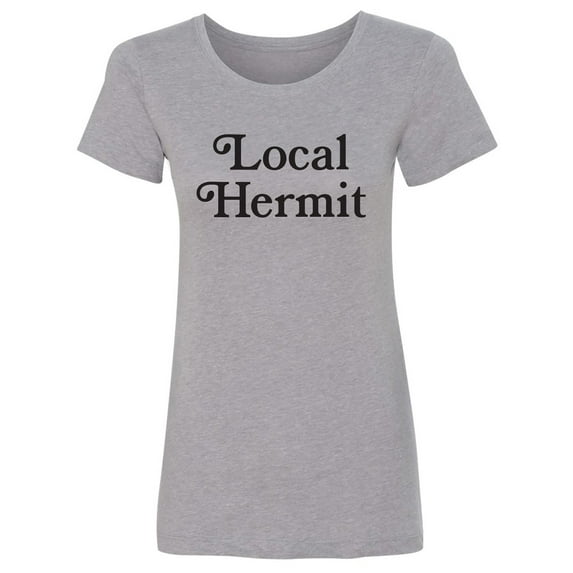 Local Hermit Womens crewneck tee