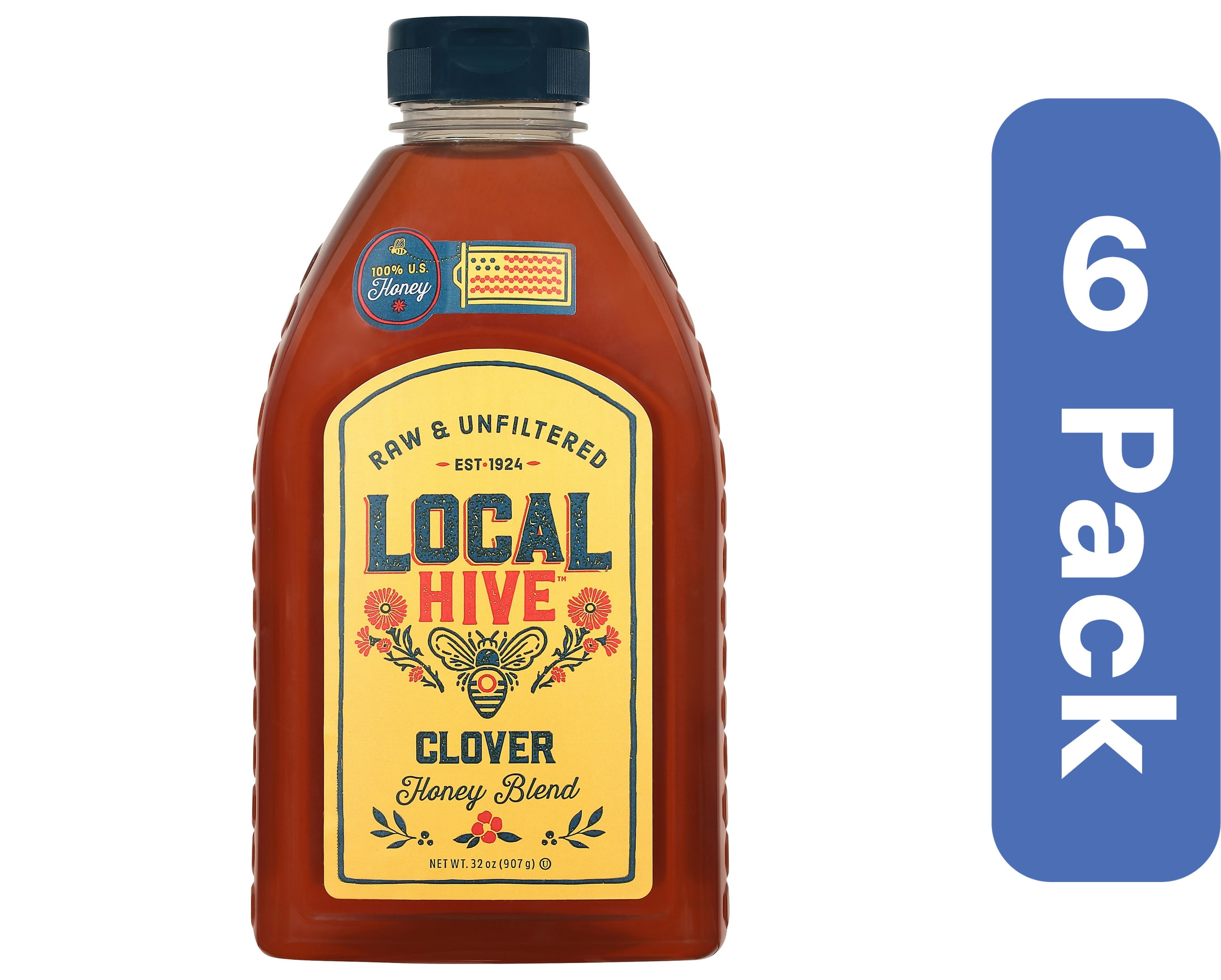 Local Hive Honey Clover (Pack of 6)