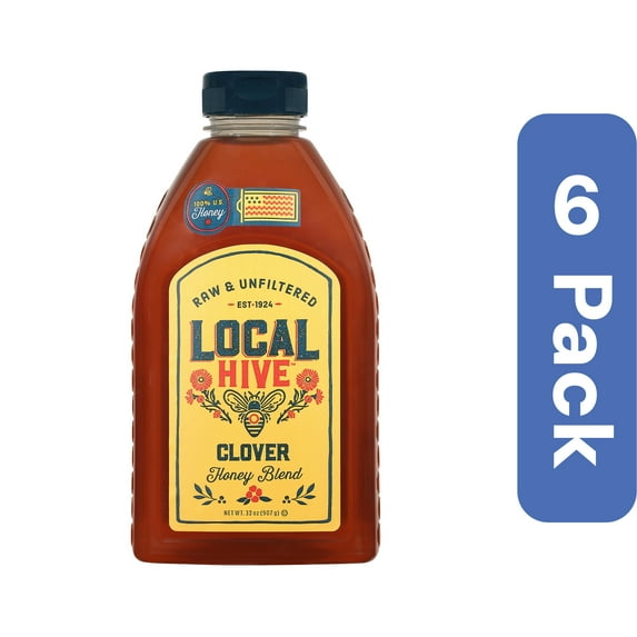 Local Hive Honey Clover (Pack of 6)