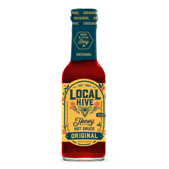 Local Hive Honey Hot Sauce, Original, 6oz