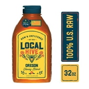 Local Hive, Raw & Unfiltered, 100% U.S. Oregon Honey Blend, 32oz