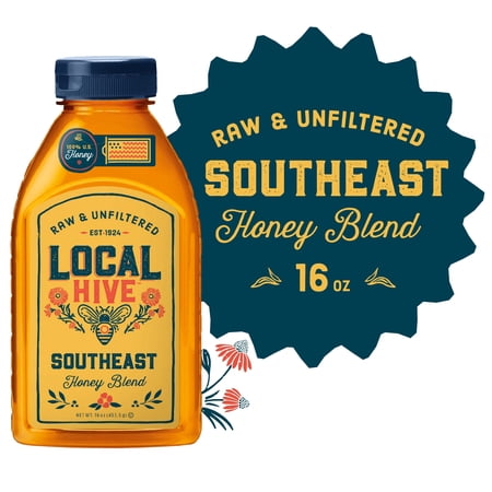 Local Hive, Raw & Unfiltered, 100% U.S. Southeast Honey Blend, 16 oz Bottle price history and forecast - Local Hive LH16SEST