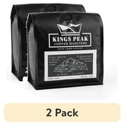 (2 pack) Local Kings Peak Coffee Roasters - Timpanogos Espresso Blend, Whole Bean, Medium Roast, 8.8oz