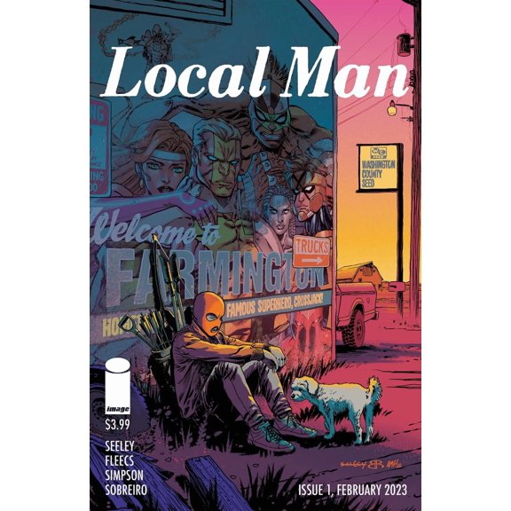 Local Man #1 Cvr A Seeley & Fleecs (mr) Image Comics Comic Book