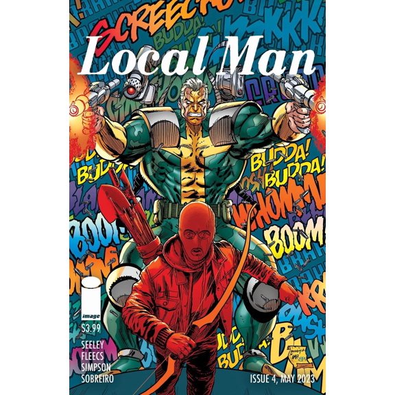 Local Man #4 Cvr A Seeley Fleecs Reber (mr) Image Comics Comic Book