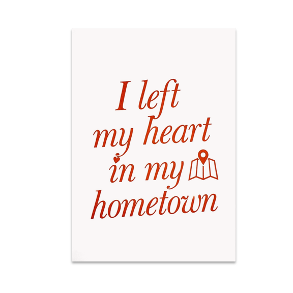 Local Pride Wall Art - Hometown Spirit - 13x19 Glossy Poster Print