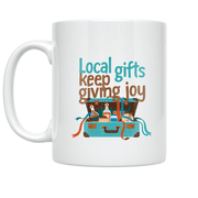 Local Souvenirs Keep Giving Joy - Travel Enthusiast - 11 oz Ceramic Coffee Mug