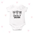 thumbnail image 1 of Locally Grown Baby Bodysuit Funny Plants Baby Gifts Newborn Cute Baby Onesie, BABY BODYSUIT LAT 4424, 1 of 3