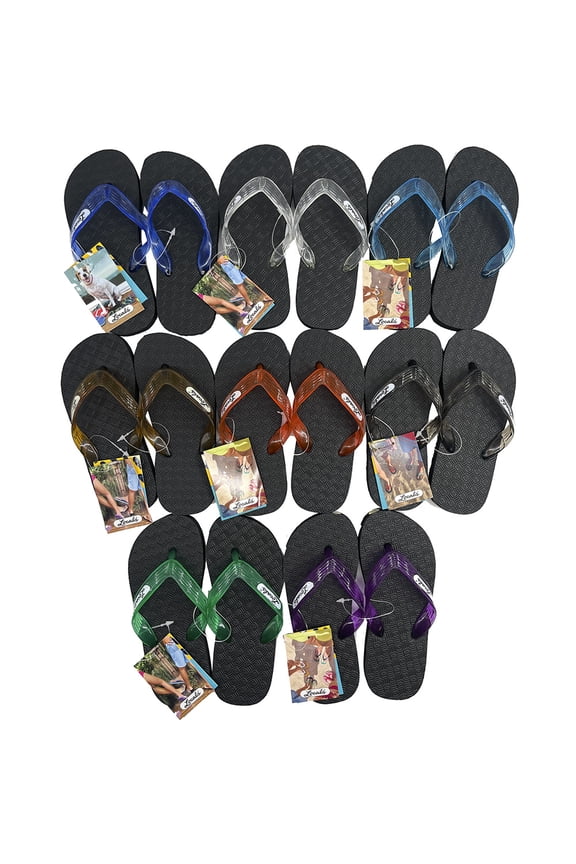 Locals Hawaii Kids Original Slipper, Assorted Colors, 8 Inch Sole