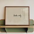 thumbnail image 1 of Locals Only Neutral Beach House Decor Poster, Poster Home Decor, Poster Only, 1 of 3
