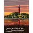 thumbnail image 1 of Jupiter Inlet Lighthouse Outstanding Natural Area in Florida Poster Print by Bureau of Land Management, 1 of 3