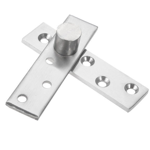 Location Shaft Hidden Pivot Hinge 360 Degree Rotation Axis 100mm Stainless Steel Up and Down Doors Rotating Hinges