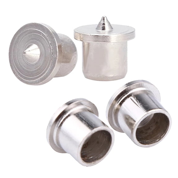 Locator Dowel Center Point A3Chrome Plating 16Pcs Set Silver Hole Tenon Center Woodworking Furniture Positioning Smile Home