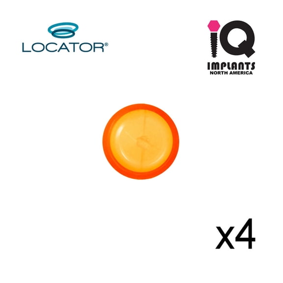 Locator Genuine Replacement Inserts Caps Extended Range, Orange 2.0lbs (4pk)