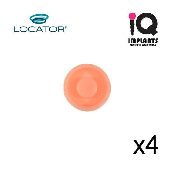 Locator Genuine Replacement Inserts Caps Standard Light, Pink 3.0 lbs (4 Pk)